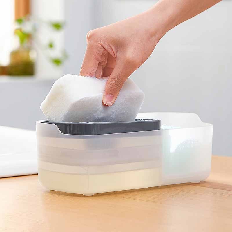 Press Type Detergent Liquid Dispenser For Household Kitchen