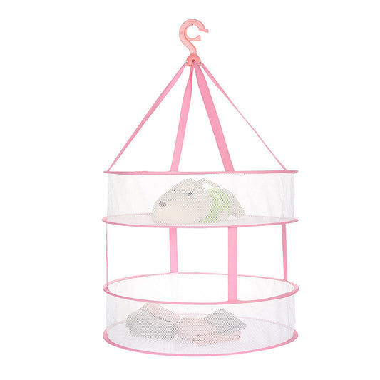 Foldable drying basket