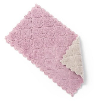 Kitchen dishcloth Water absorbent and oil-free towel