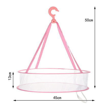 Foldable drying basket
