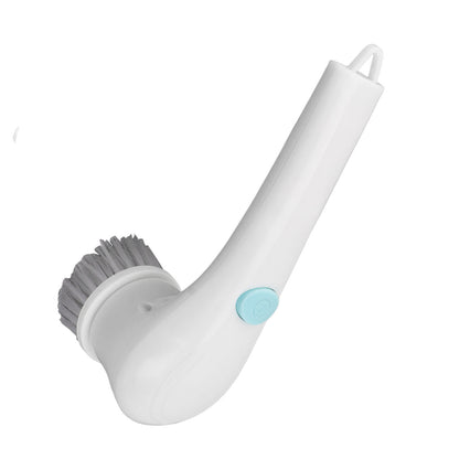 Handheld Electric Cleaning Brush Multifunctional with 5 Replacement Brush Heads Cordless Handheld Scrubber for Dish Sofa Carpet Kitchen Bathroom