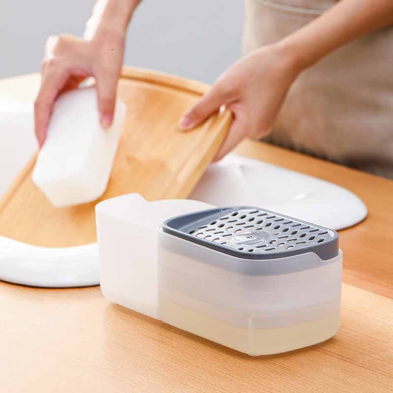 Press Type Detergent Liquid Dispenser For Household Kitchen