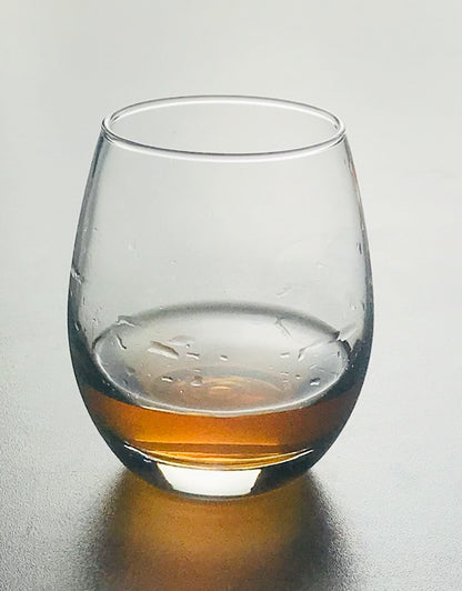 Whiskey glass rock glass