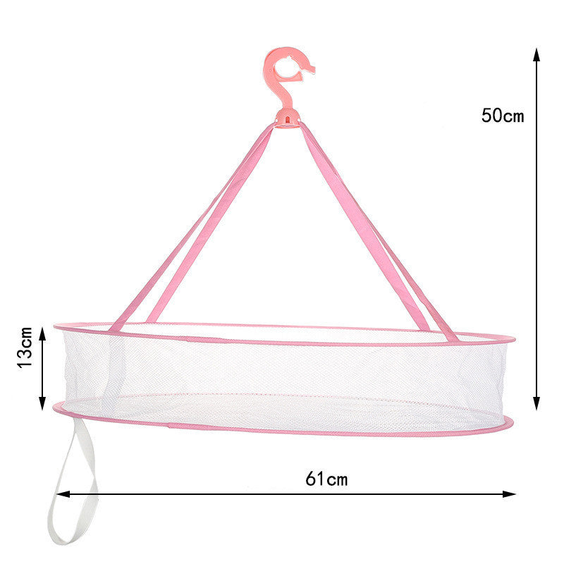 Foldable drying basket