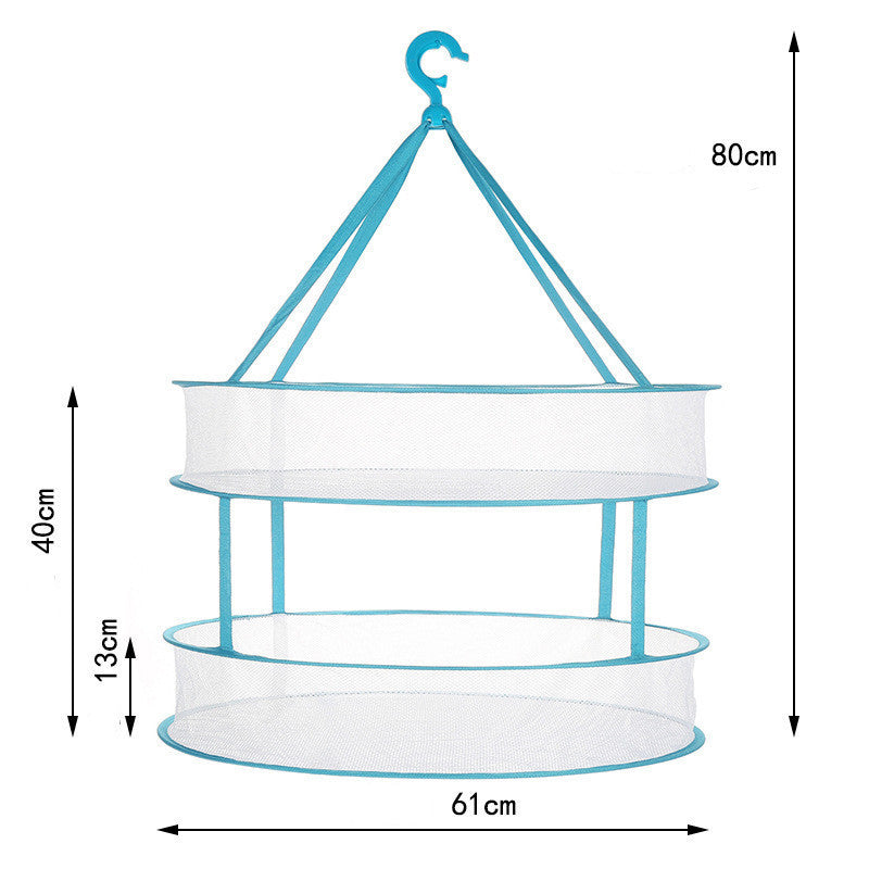 Foldable drying basket