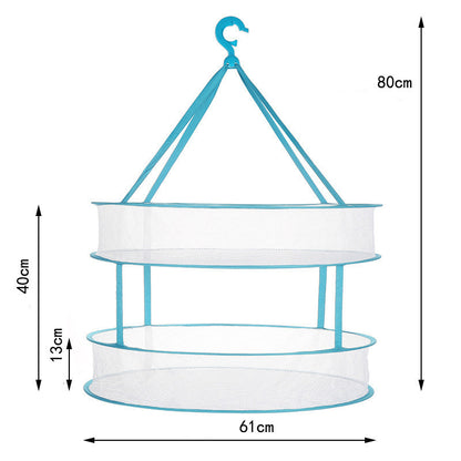 Foldable drying basket